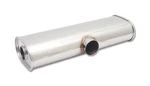 Vibrant 10632 Streetpower Oval Muffler 3" Inlet X Dual 2.5" Outlet Universal. Fixed Price $329.99.