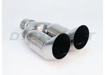 Different Trends DT-025S 11.25" Polished Upturned Dual Exhaust Tip 2.25" Inlet. Fixed Price $54.39.