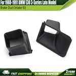 For 1988-91 Bmw E30 Air Duct Late Model Front Valence Bumper Intake Lh & Rh. Fixed Price $50.99.