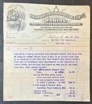 Pittsburgh, Pa Standard Underground Cable Co. Illustrated Billhead 1891. Fixed Price $24.99.