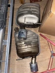 2004-2005 Bmw 645CI E63 E64 Exhaust Muffler Set 7526181 (both Sides). Fixed Price $300.00.