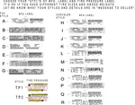 Fca Jeep Chrysler Dodge Decal Mfg Sticker Id Label Tire Information Vin# Usa 3M. Fixed Price $69.99.