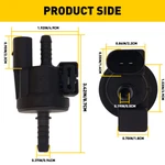 1 Vapor Canister Purge Solenoid Vent Control Valve For 2005-2008 Audi A6 Quattro. Fixed Price $14.24.