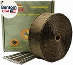 2"X 50' Twill Weave Motorcycle Atv Titanium Exhaust Heat Shield Wrap With 11.8". Fixed Price $38.00.