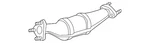 Genuine Nissan Catalytic Converter 208A3-9CE0A. Fixed Price $977.96.
