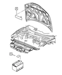 Genuine Mopar Vehicle Emission Control Information Label 68470424AA. Fixed Price $6.04.