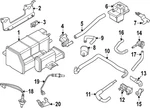 Genuine Nissan Evaporative Emissions System Lines 14912-5NA0B. Fixed Price $22.88.