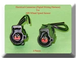 2 Connector Of Abs Wheel Speed Sensor Rear L&r Fits: Explorer Flex Taurus Mks. Fixed Price $18.62.