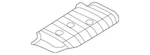Genuine Nissan Heat Shield 74772-3BA0A. Fixed Price $59.12.