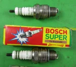 Count Bosch Super Ec Spark Plug 1241229579 W8CC Vw Porsche Nos 0.70 Mm. Fixed Price $12.95.
