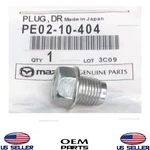 Genuine Oem Engine Oil Drain Plug For Various Mazda Models 2016-2025 PE02-10-404. Fixed Price $9.99.
