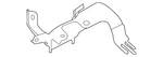 Genuine Nissan Bracket 14954-4BA1A. Fixed Price $39.79.