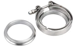 Interlocking Flanges Mating To Female High Performance Granatelli 308522-1. Fixed Price $39.90.