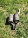 08-10 Bmw E60 535I 535XI Rear Exhaust Dual Mufflers Silencer Set 7544269 Oem. Fixed Price $230.00.