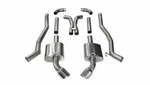Corsa 14968 Xtreme Cat-back + X-pipe Exhaust For 2010-2015 Chevy Camaro Ss 6.2L. Fixed Price $1599.99.