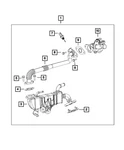 Genuine Mopar Egr Cooler 05281420AL. Fixed Price $588.80.