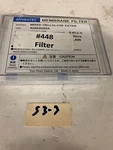New 100 Pieces Advantec Membrane Filter A045A025A Mixed Cellulose Ester Warranty. Fixed Price $55.25.