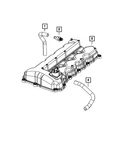 Genuine Mopar Crankcase Vent Hose 5047407AC. Fixed Price $9.53.