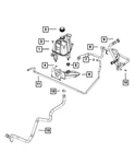 Genuine Mopar Coolant Recovery Bottle Hose 57008688AD. Fixed Price $47.47.