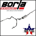 Borla Touring 3.5" Cat-back Exhaust Kit 24-26 Silverado Sierra 1500 ZR2/AT4X 4WD. Fixed Price $1559.99.