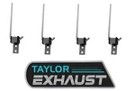 Southern Swinger Custom Exhaust Hanger - 45 Bend 3/8" 10 Inch. Fixed Price $28.00.
