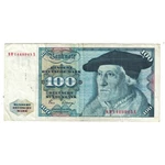 #242610 Banknote, Germany Federal Republic, 100 Deutsche Mark, 1980, 1980-01. Fixed Price $173.44.