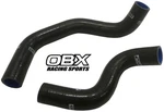 Obx Silicone Radiator Hose 2002-2007 Mitsubishi Lancer 2.0L Es Ls Oz 2PCS Black. Fixed Price $59.39.