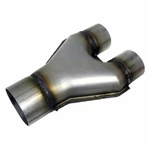 Jones Exhaust SU6-3SS Stainless Stamped Y-pipe Single , 2.25 Dual Pipes. Fixed Price $23.05.