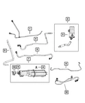 Genuine Mopar Purge Hose 68323678AA. Fixed Price $50.22.