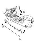 Genuine Mopar Jumper Wiring 68086689AC. Fixed Price $14.78.