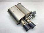 12-19 Bmw F06 F12 F13 M6 Rear Axle Back Exhaust Left Free Flow Muffer Dinan Oem. Fixed Price $649.95.