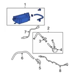 For Toyota Highlander 2004 7774048120 Vapor Canister. Fixed Price $471.69.