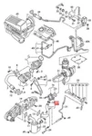 Vw Passat 4MOTION Variant Santana A32 Connecting Pipe 03L131521AE. Fixed Price $134.98.