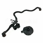 Pcv Crankcase Vent Valve+ Breather Hose Kit For Audi A4 A6 Quattro. Fixed Price $31.64.