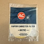 Ac Delco A478C 7026014 Nos 1970-74 Corvette Camaro Vapor Canister Filter. Fixed Price $19.99.