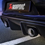 Akrapovic TP-T/S/28 Tail Pipe Set Titanium Black For 20+ Porsche 718 Cayman GT4. Fixed Price $1310.64.