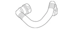 Genuine Volkswagen Tube 5QM-201-931. Fixed Price $67.54.