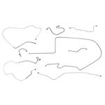 1968 1969 Mopar Coronet Charger Manual Disc Brake Line Set Dana Stainless Steel. Fixed Price $213.00.