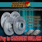 Fits 2004 2005 Ford Explorer Sport Drilled Brake Rotors Ceramic Slv. Fixed Price $322.98.