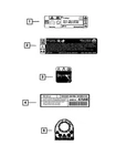 Genuine Mopar Vehicle Emission Control Information Label 68568142AB. Fixed Price $5.08.