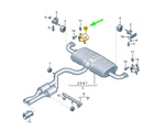 New Audi Ttrs Right Side Exhaust Tail Pipe Trim Black 8J0253684D Original. Fixed Price $105.14.