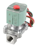 Asco 8040G22 Solenoid Valve 1/2" Nc 120V 291CFH Brass Npt Connection. Fixed Price $278.93.