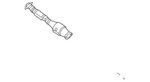 Genuine Nissan Front Pipe 20010-9JJ0A. Fixed Price $724.20.