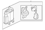 Genuine Volkswagen Vapor Canister 3C0-201-797-D. Fixed Price $759.88.