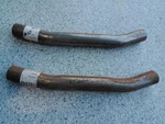 58-60 C1 Corvette Exhaust Tail Pipes (2ND Design)--gm #3762440--NOS. Fixed Price $199.95.