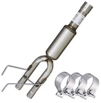 Stainless Performance Muffler Retro Fits: 2009-2020 Dodge Ram 1500 Straight. Fixed Price $149.81.