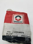 Delco 22048579 Check Valve Nos Made In Usa. Fixed Price $30.95.