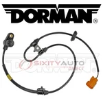 Dorman Front Left Abs Wheel Speed Sensor For 2003-2008 Honda Pilot Antilock Bo. Fixed Price $43.54.