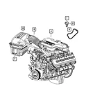 Genuine Mopar Crankcase Vent Hose 53032786AC. Fixed Price $92.50.