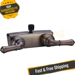Dura Classical Oil Rubber Bronze Plastic Shower Control Valve W/ Levers Handles. Fixed Price $50.66.